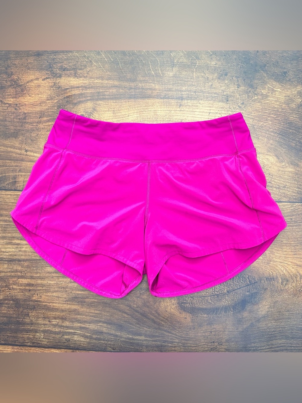 Lululemon Speed Up Shorts 4" In Ripened Raspberry Size 8 - Picture 2 of 6